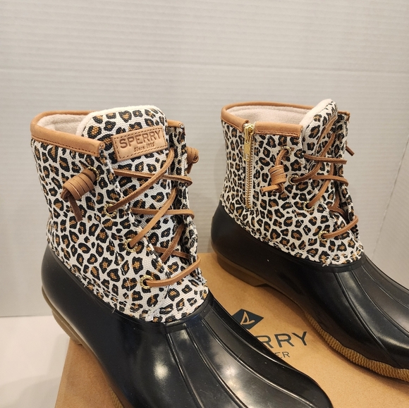 Sperry Cheetah duck boots - Picture 6 of 6